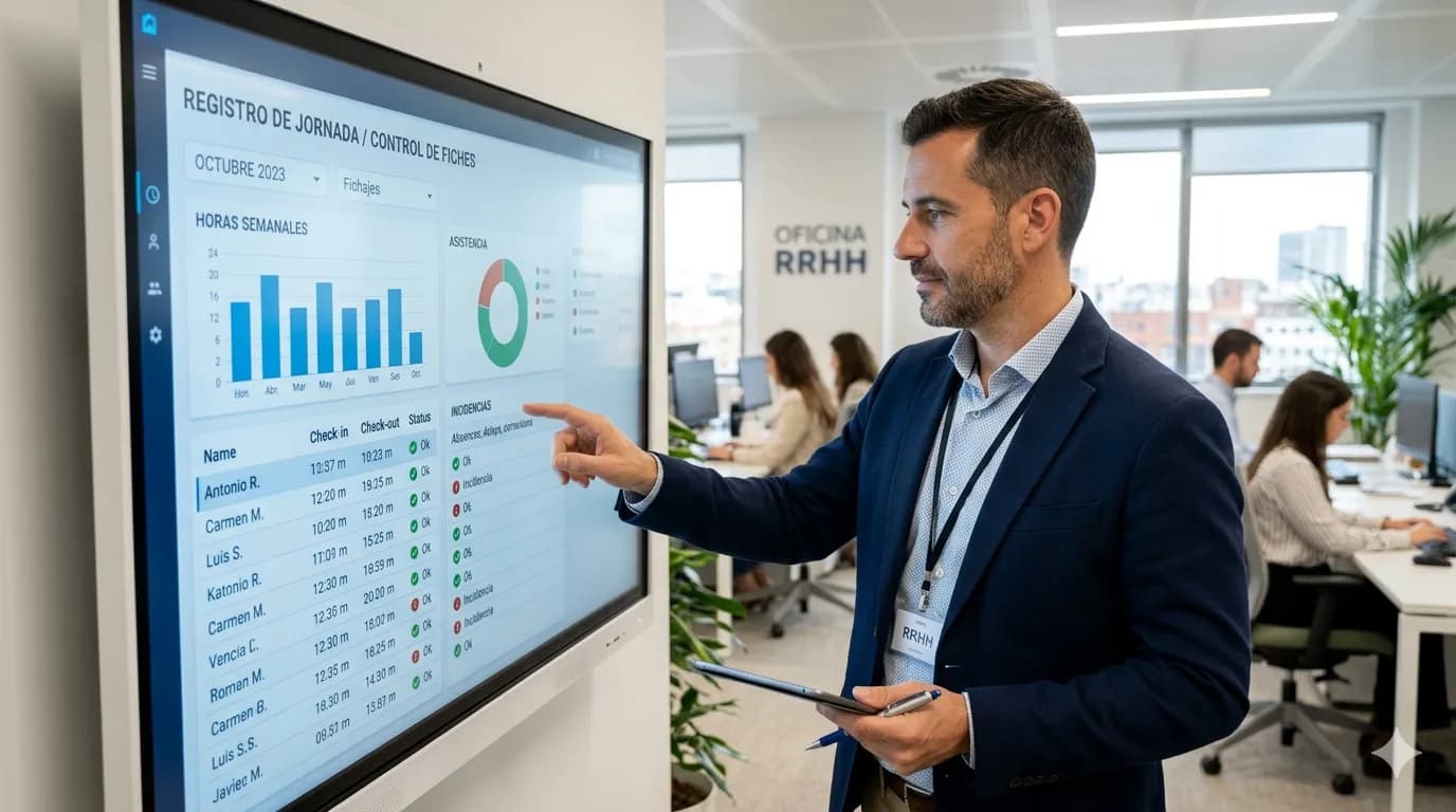 Fichaje digital: la solución sencilla para RRHH en 2026